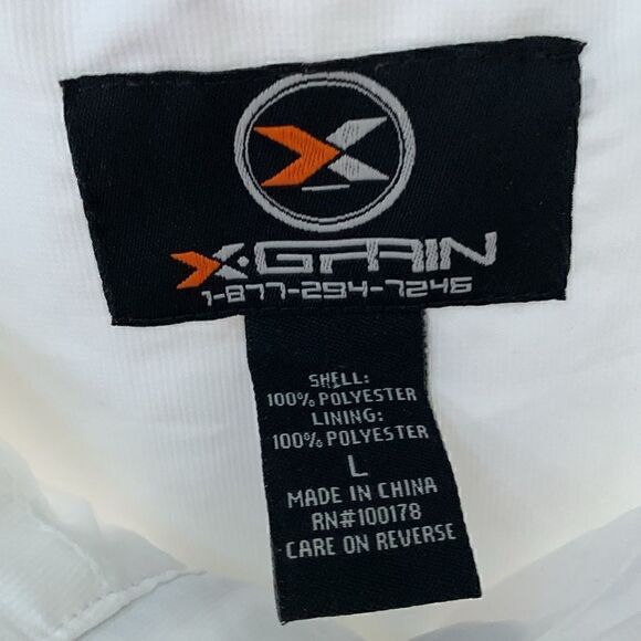 Arizona State Coat‎ windbreaker Mens Large quarter zip jacket embroidered - Picture 7 of 9